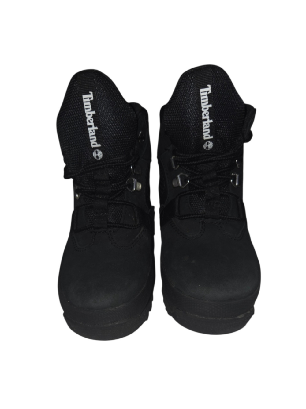 Boys Timberland Black Hiking Boots Size 13 Little Boy